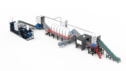 Industrial Waste Disposal System for RDF/SRF